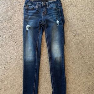 Dark Blue Long Jeans